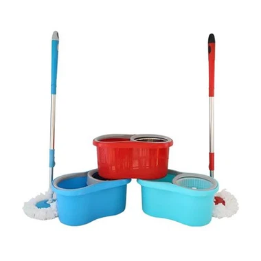 Fuller børstemopp og bøtte